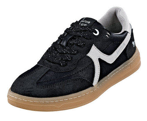 Mustang Halbschuhe F - normale Weite Sneaker schwarz