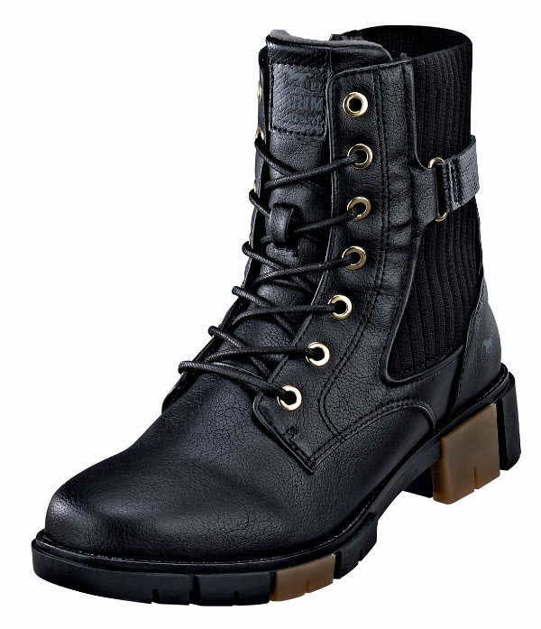 Mustang Stiefel F - normale Weite Casual schwarz