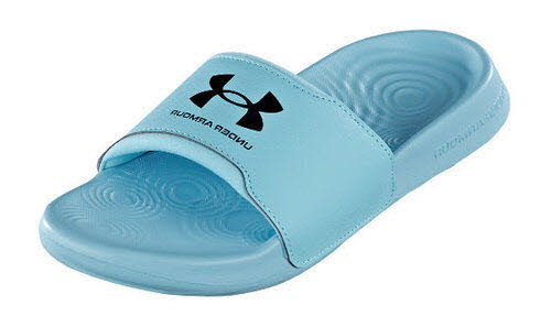 Under Armour Badeschuhe - Bequem blau
