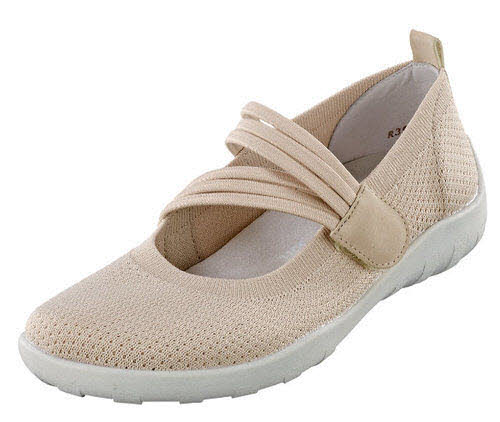 Remonte Ballerinas G - bequeme Weite Casual beige