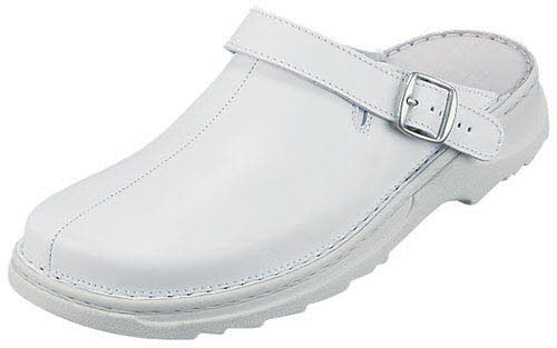 Stuppy Pantoletten G - bequeme Weite Bequem weiß