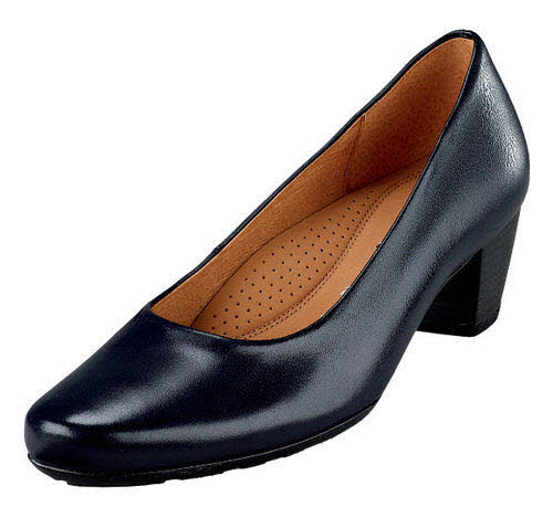 Gabor Comfort Pumps G - bequeme Weite Business blau