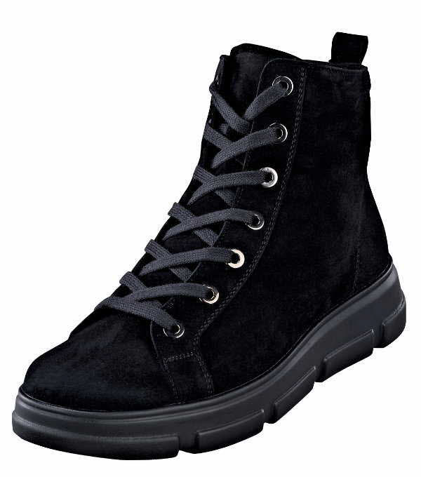 Semler Stiefel H - volle Weite Casual schwarz