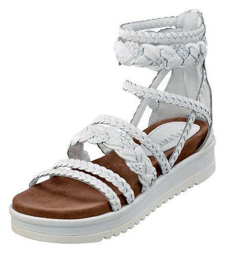 Lazamani Sandalen F - normale Weite Casual weiß